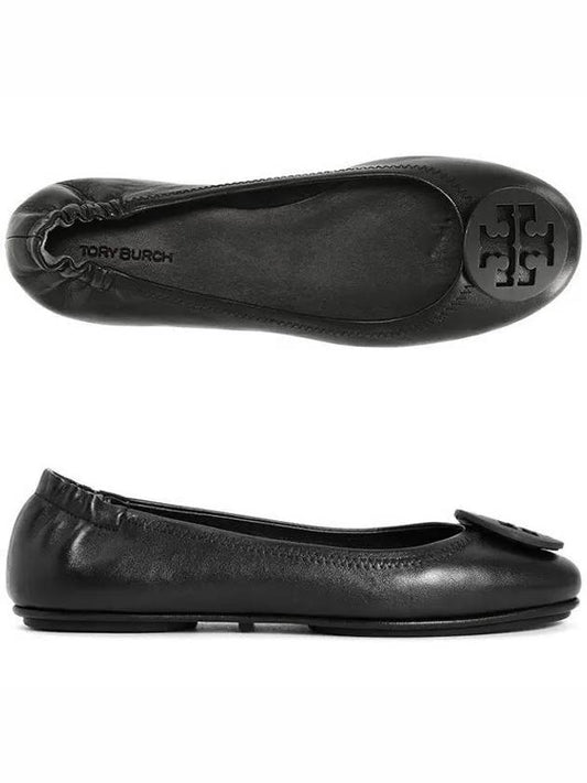 Women's Minnie Travel Ballet Flat Perfect Black - TORY BURCH - BALAAN 2