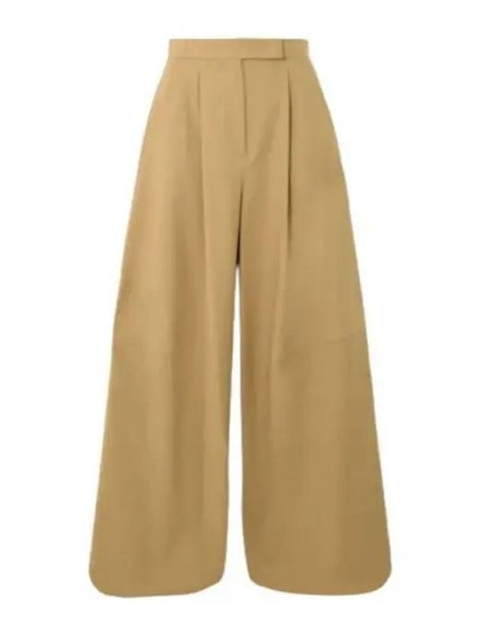 Avoriaz Wide Pants Beige - MAX MARA - BALAAN 2