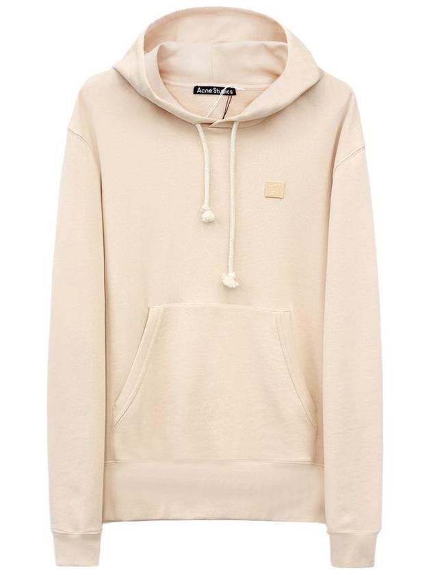 Face Patch Cotton Hoodie Powder Pink - ACNE STUDIOS - BALAAN 2