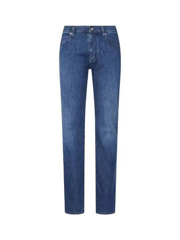 Men s Easy Regular Denim Pants Indigo 270720 - EMPORIO ARMANI - BALAAN 1