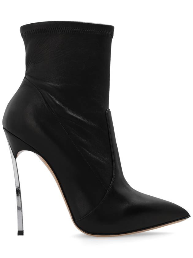 Casadei ‘Blade’ Heeled Ankle Boots, Women's, Black - CASADEI - BALAAN 1