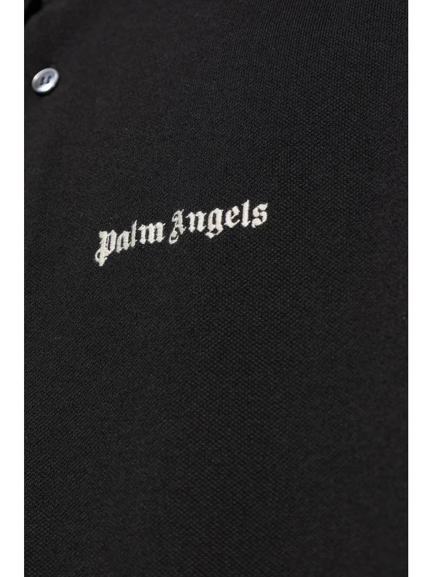 PALM ANGELS CLASSIC LOGO EMB POLO S/S - PALM ANGELS - BALAAN 4