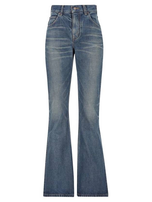 Macro Bootcut Jeans Dark Union Wash - CELINE - BALAAN 2