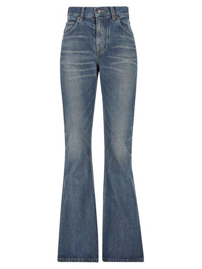 Macro Bootcut Jeans Dark Union Wash - CELINE - BALAAN 2