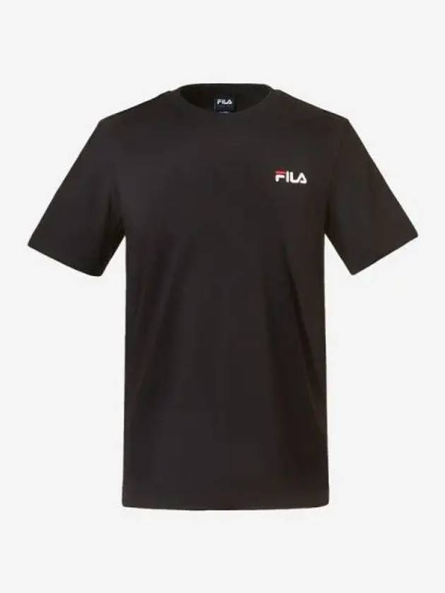 Uni Essential Linear T Shirt BLK - FILA - BALAAN 1