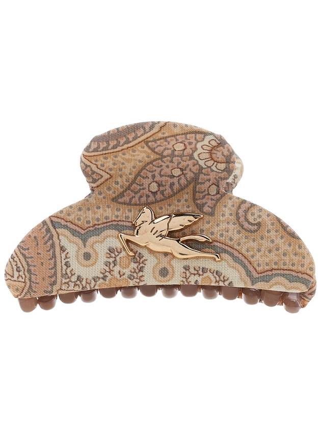 Profumi Fabric Acetate Hair Clip Beige - ETRO - BALAAN 3