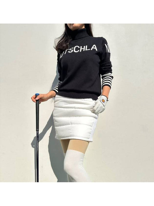 Winter Golf Padded Skirt Waist Banding Fluffy Mini Padded Skirt - LOLOALLOY - BALAAN 1