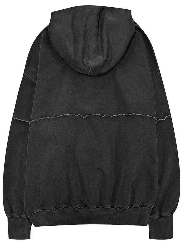 Overlock wave overfit hood_Charcoal - SMITH ARMOR - BALAAN 2