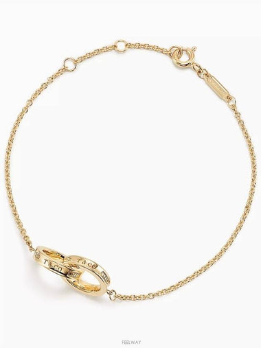 Tiffany 1837 Interlocking Circle Chain Bracelet Yellow Gold - TIFFANY & CO. - BALAAN 1