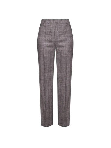 Women's Casual Straight Pants Gray - BALENCIAGA - BALAAN 1