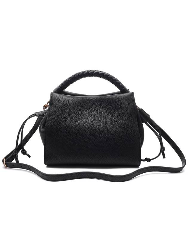 Iris Small Heavy Grain Shoulder Bag Black - MULBERRY - BALAAN 5