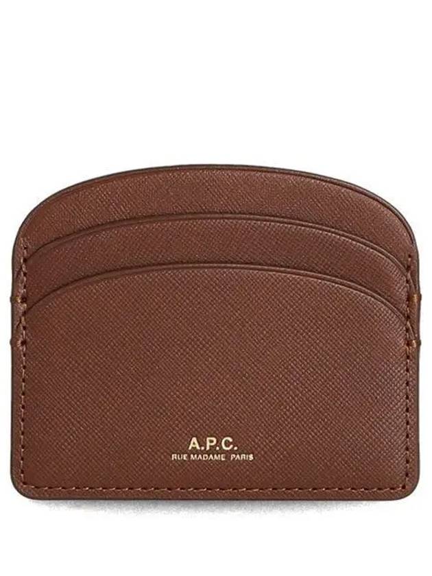 Demi Lune Card Wallet Brown - A.P.C. - BALAAN 2