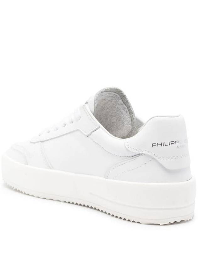 Nice Low Top Sneakers White - PHILIPPE MODEL - BALAAN 3