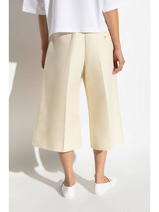 Marni Cotton Bermudas, Women's, Cream - MARNI - BALAAN 4