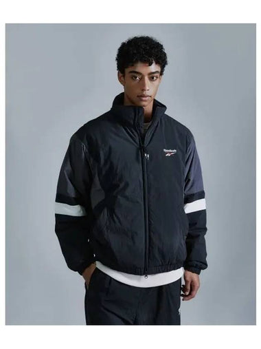 Classic Vector Padded Jacket Black - REEBOK - BALAAN 1