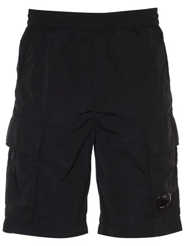 Chrome R Bermuda Shorts Black - CP COMPANY - BALAAN 2