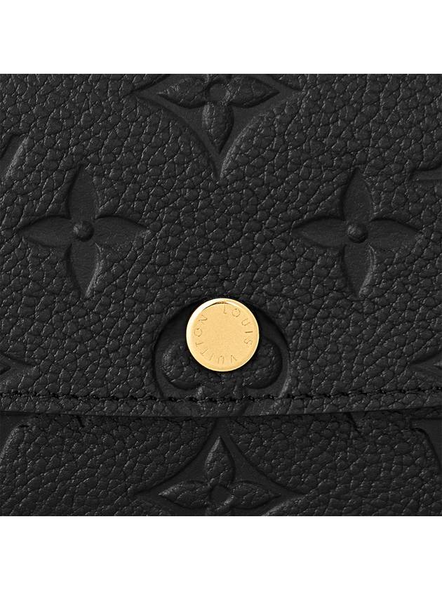 Emilie Empreinte Long Wallet Black - LOUIS VUITTON - BALAAN 5