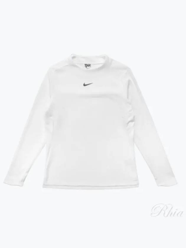 Golf Dri Fit UV Advantage Long Sleeve T-Shirt White - NIKE - BALAAN 2