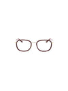 Eyewear Round Glasses Red - GUCCI - BALAAN.