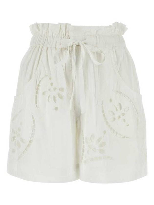 Short Pants SH0150FBB2G06I 20WH White - ISABEL MARANT - BALAAN 1