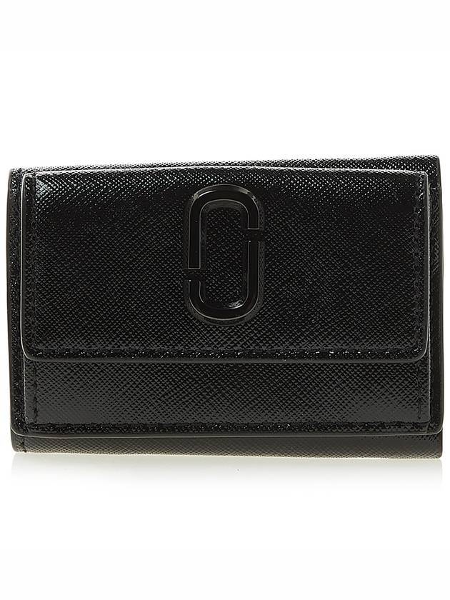 Mini Snapshot Tri-Fold Bicycle Wallet Black - MARC JACOBS - BALAAN.