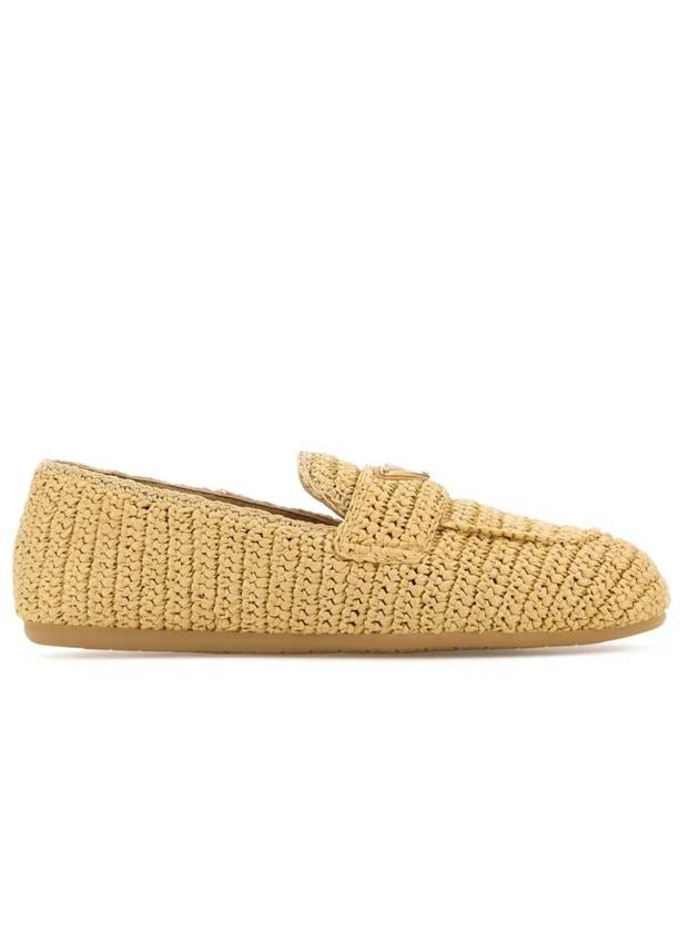 Crochet Slip-On Shoes Natural - PRADA - BALAAN 1