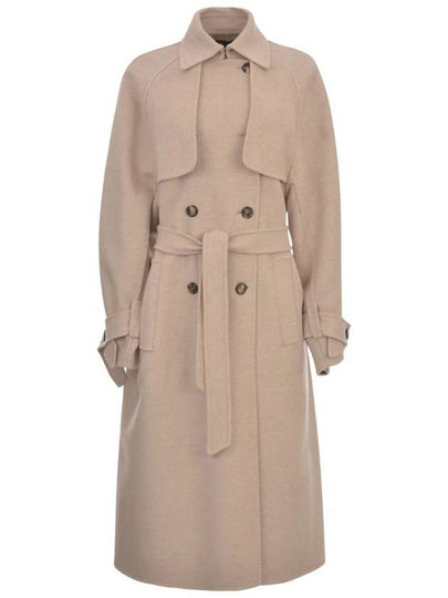 Women's Falcone Trench Coat Beige - MAX MARA - BALAAN 2