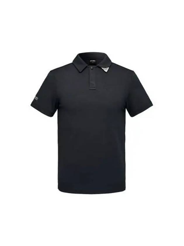 YONEX 241TS059U Stone Charcoal Comfort Casual Collar Short Sleeve T Shirt - YOUNESS - BALAAN 1