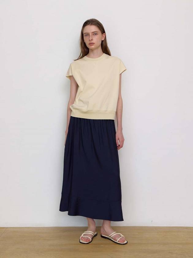 mild drop shoulder tee custard cream - KILHOUETTE - BALAAN 2