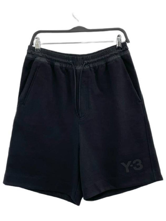 Men's Small Logo Basic CL Shorts Black - Y-3 - BALAAN.