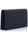 Saffiano Metal Logo Card Wallet Black - PRADA - BALAAN 4