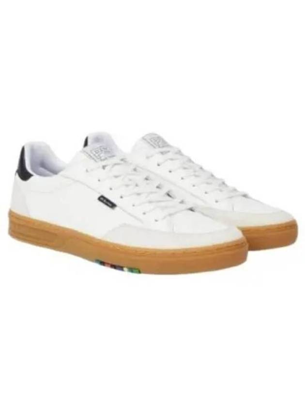 Hillstar Leather Low-Top Sneakers White - PAUL SMITH - BALAAN 2