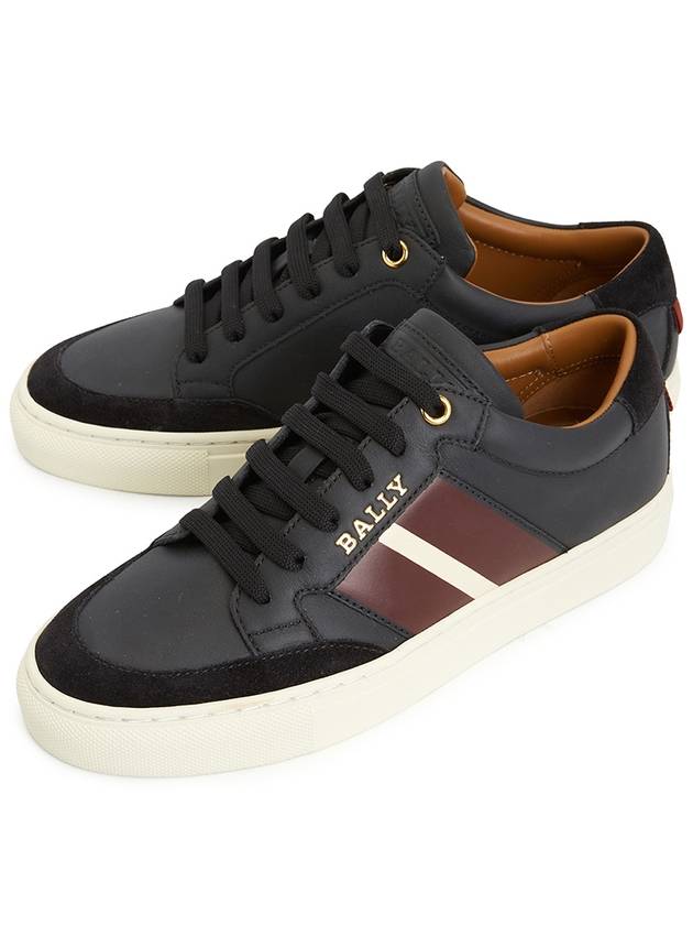 Women's Hely Low Top Sneakers Black - BALLY - BALAAN 2