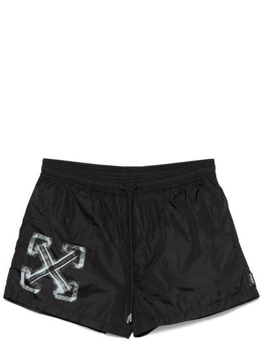 Off-White Vibe Arrow Swim Shorts - OFF WHITE - BALAAN 1