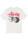 Roll the Dice Short Sleeve T Shirt White - STUSSY - BALAAN 2