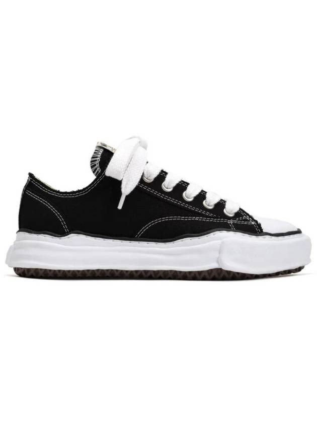 Maison Peterson OG Sole Canvas Low Sneakers Black Orca A01FW702BLACK - MIHARA YASUHIRO - BALAAN 3