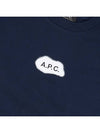 Women's Civile Logo Sweatshirt Dark Navy - A.P.C. - BALAAN 7