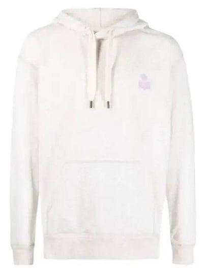 Matte Logo Print Hoodie Ecru - ISABEL MARANT - BALAAN 2