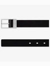 Engraved Loop Leather Belt Black - DIOR - BALAAN 3