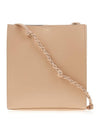 Tangle Medium Leather Cross Bag Beige - JIL SANDER - BALAAN 1