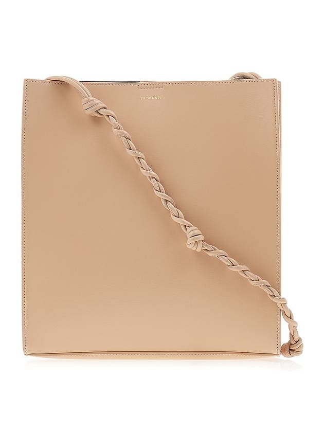 Tangle Medium Leather Cross Bag Beige - JIL SANDER - BALAAN 1