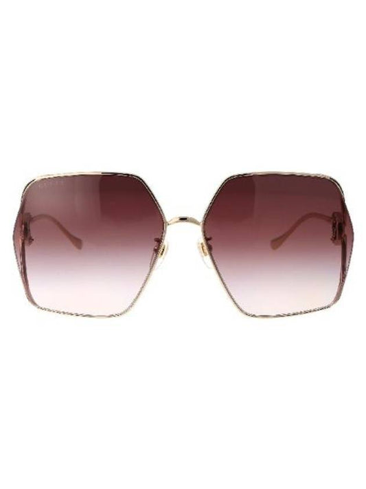 Eyewear Logo Temple Butterfly Sunglasses Pink - GUCCI - BALAAN 1