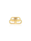 BB Logo Stud Earrings Gold - BALENCIAGA - BALAAN 5