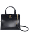 Women s Ferragamo 21 I290 Black Calfskin New Vara Bow Medium 2WAY gt bag Gangbuk used luxury goods - SALVATORE FERRAGAMO - BALAAN 2