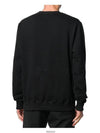 Big Eleven Print Crew Neck Sweatshirt Black - IH NOM UH NIT - BALAAN 4