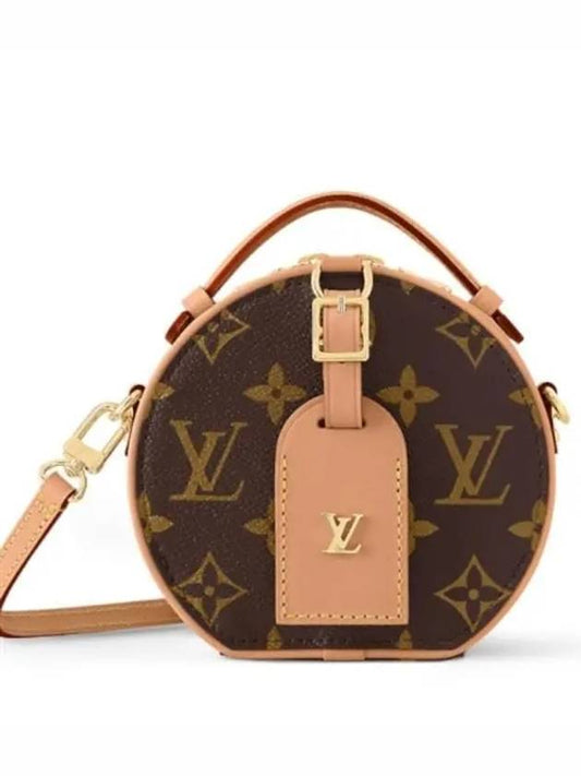 Monogram Reverse Canvas Boite Chapeau Mini Bag Brown Pink - LOUIS VUITTON - BALAAN 2