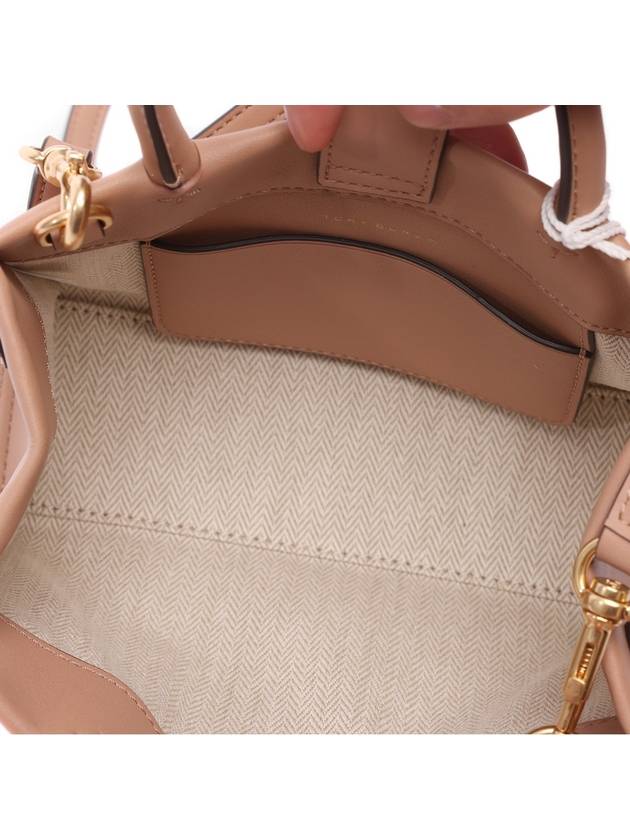 Ella Bio Mini Tote Bag Beige - TORY BURCH - BALAAN 7