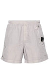 Lens Detail Swim Shorts Grey - CP COMPANY - BALAAN 2