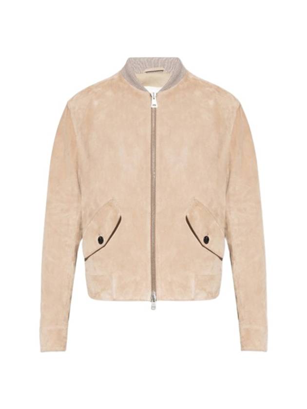 Boxy Fit Jacket Beige - AMI - BALAAN 2