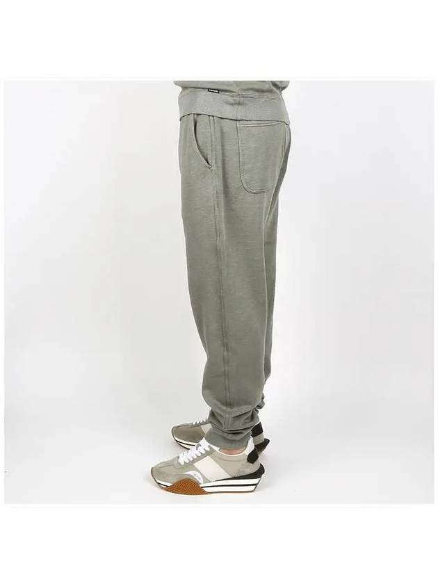 Cotton Blend Jogger Track Pants Grey - TOM FORD - BALAAN 4